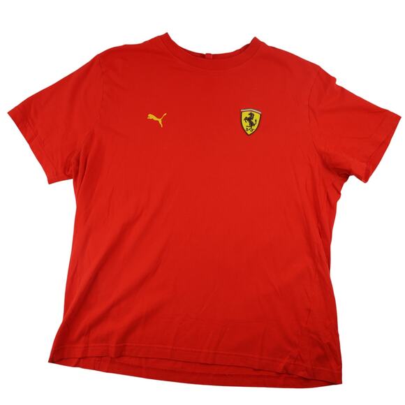 Puma x Ferrari Scuderia F1 Racing Graphic T Shirt - Picture 1 of 9